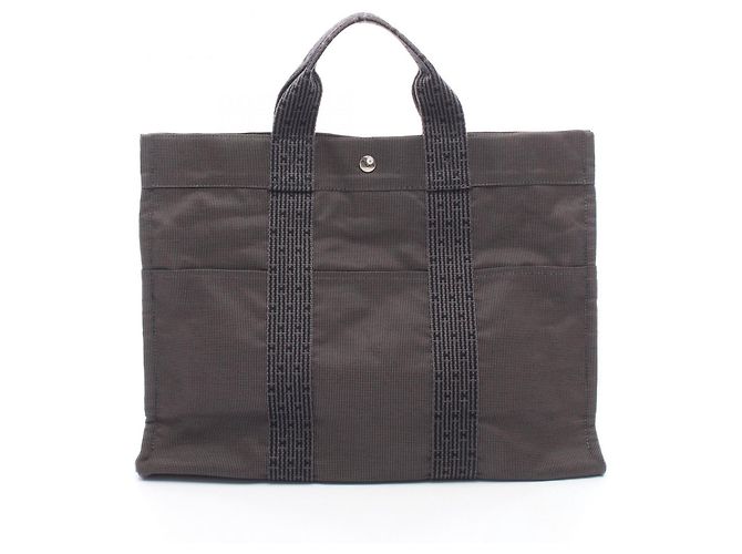 Hermès Sac cabas Hermes Herline MM Marron