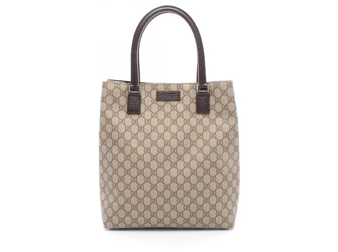 Gucci GG Plus Tote Bag Braun Beige