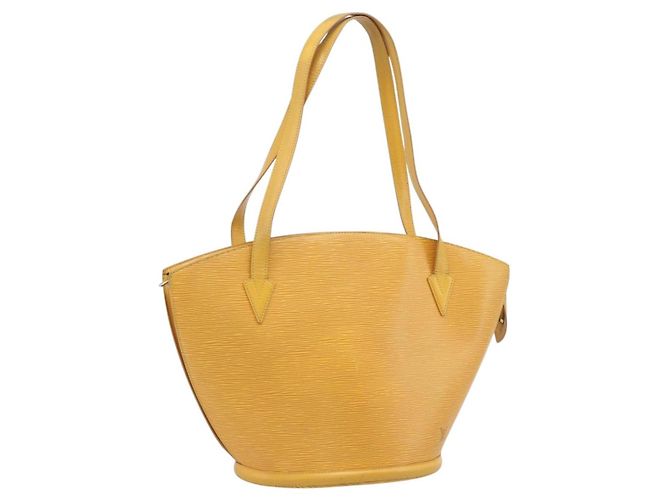 LOUIS VUITTON Epi Saint Jacques Borsa a Spalla Gialla M52269 Auth BA14126 Giallo