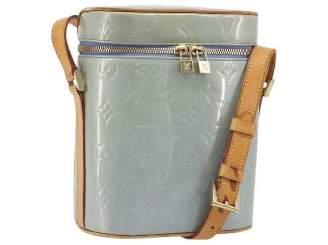 LOUIS VUITTON Monogram Vernis Sullivan Vertical Lavande M91258 LV Auth ar14106
