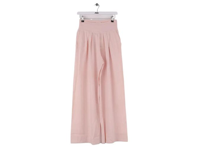 Autre Marque Rosa weite Hose Pink