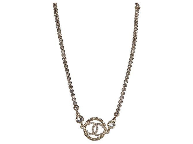 Gabrielle Collana Choker CC 2023 placcata oro Chanel