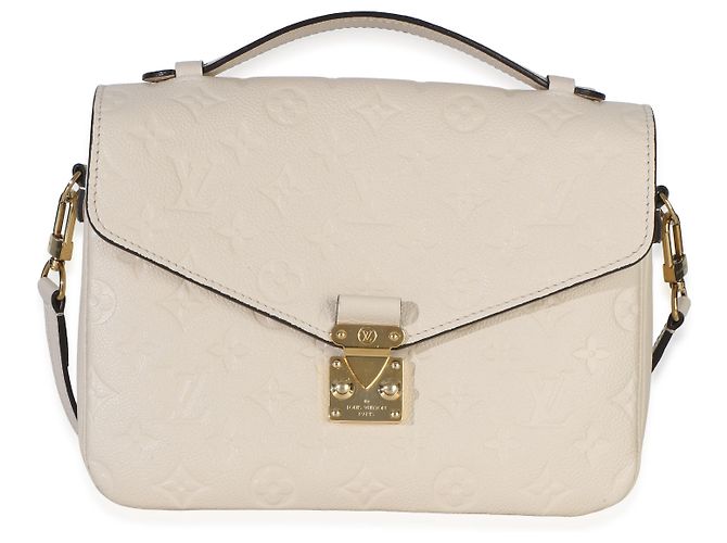 Louis Vuitton Pochette Metis Empreinte Creme Bege