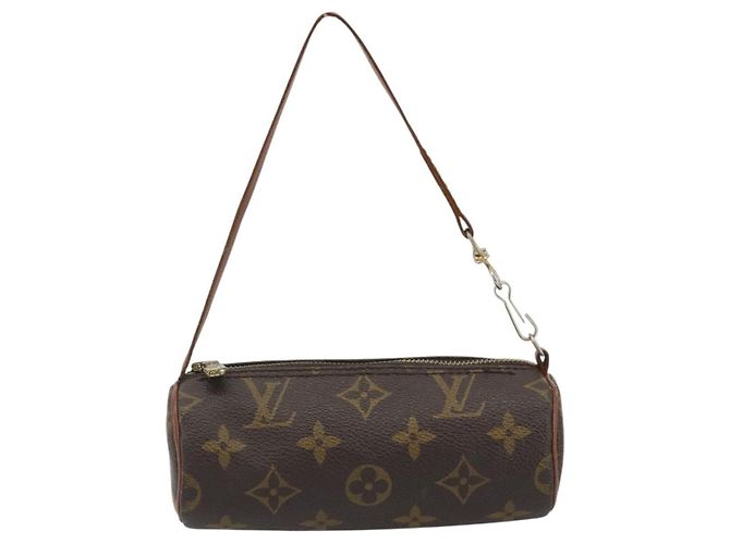 Louis Vuitton Papillon Pochette Monogram Canvas Mini Marrone