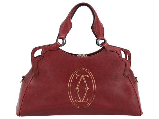 Cartier Marcello Leather Roja