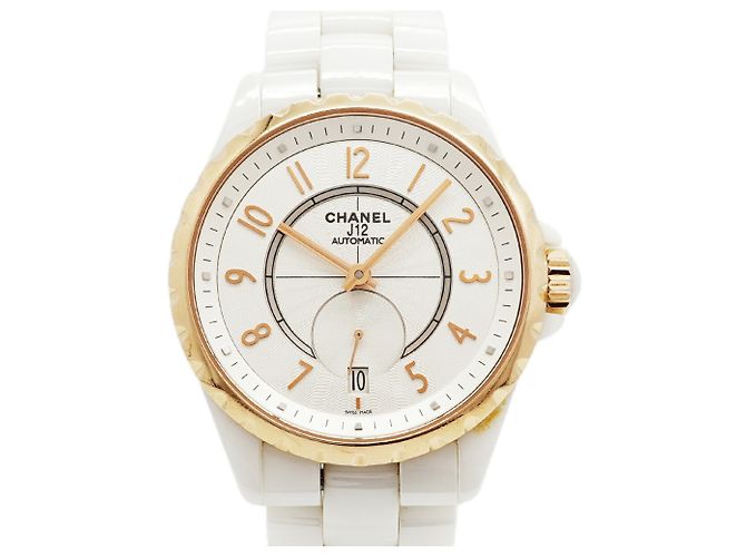 Chanel J12-365 H3839 Uhr Silbernes Zifferblatt