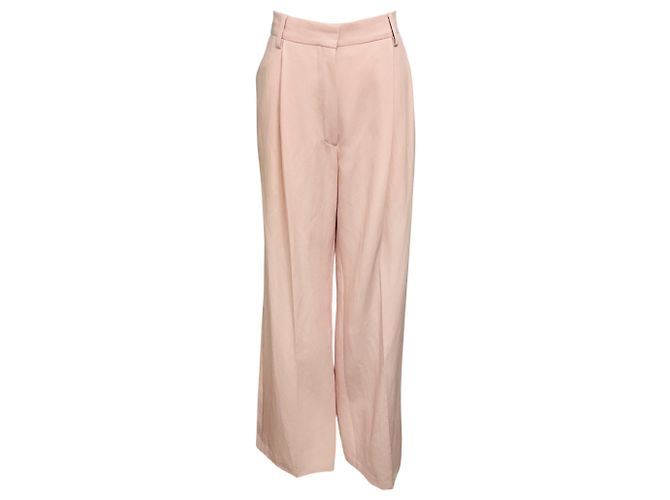 Hellrosa Wollhose von Dries Van Noten Pink