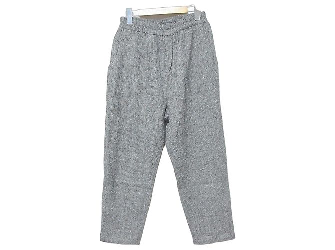 Autre Marque MidiUmi Wool Easy Pants Brown
