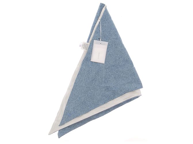 Agolde Lenço Maria McManus em denim orgânico e reciclado