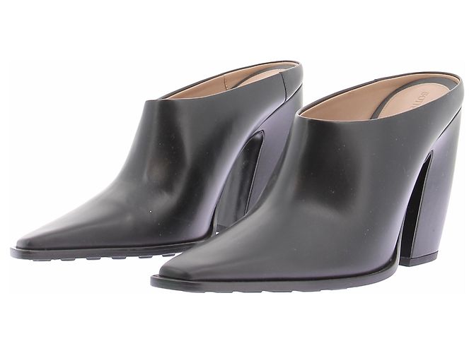 Bottega Veneta Mule a punta nera Nero
