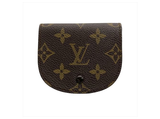 Monedero Monogram Louis Vuitton Castaño