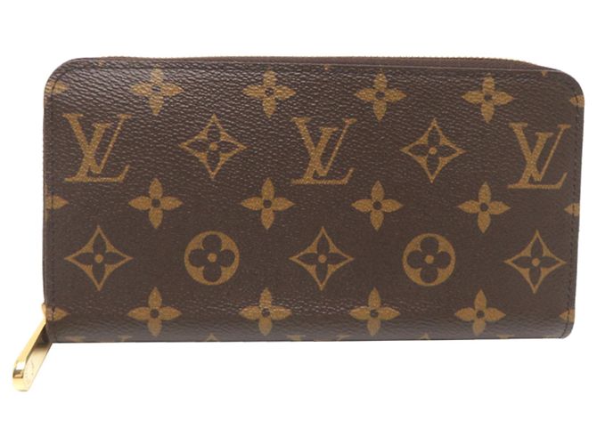 Louis Vuitton Monogram Brown Zippy Wallet