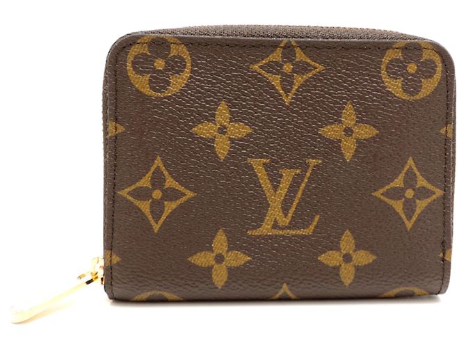 Monedero Zippy Louis Vuitton Castaño