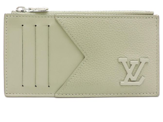 Louis Vuitton Khaki Coin Card Holder