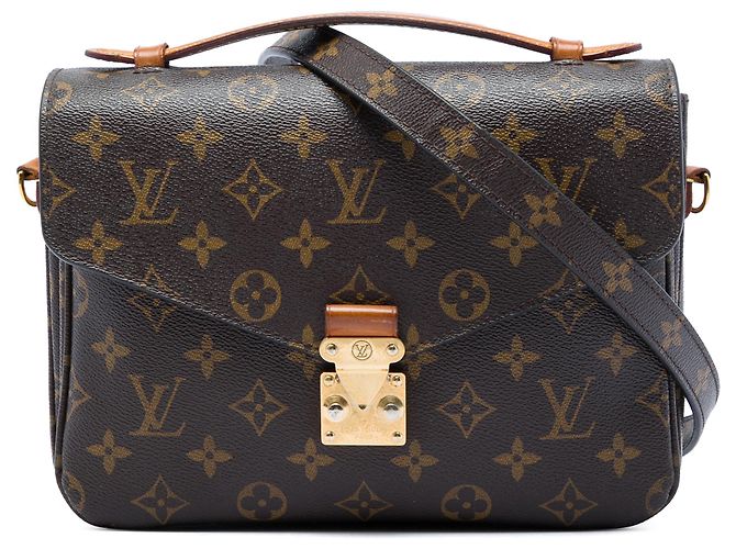 Louis Vuitton Marrone Monogram Pochette Metis