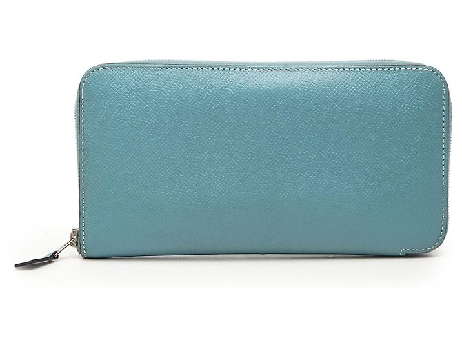 Portafoglio lungo Azap in Epsom blu Hermès Blu chiaro