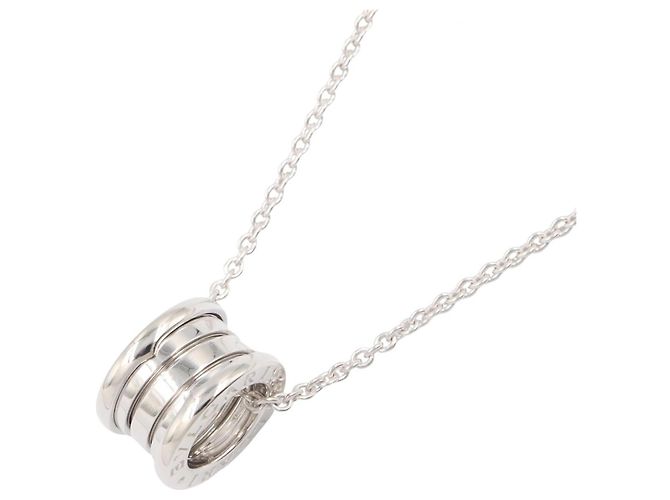Bulgari Colar Bvlgari B-zero1 em ouro branco 18K Prata