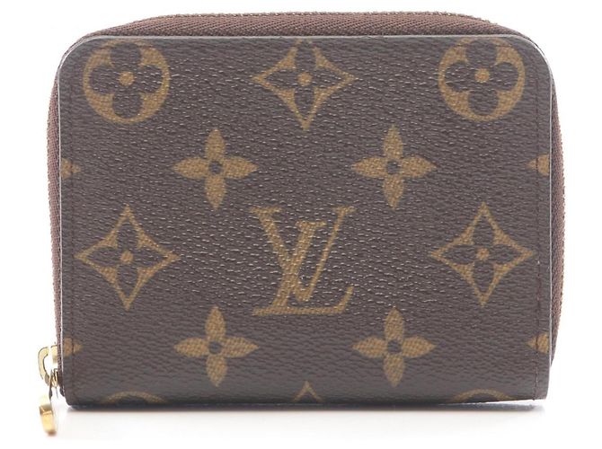 Portafoglio Zippy Louis Vuitton Marrone