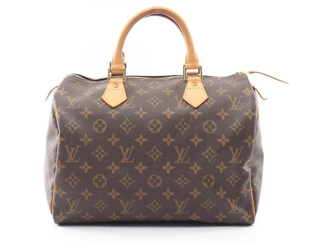 Borsa Louis Vuitton Speedy 30 Monogram Marrone