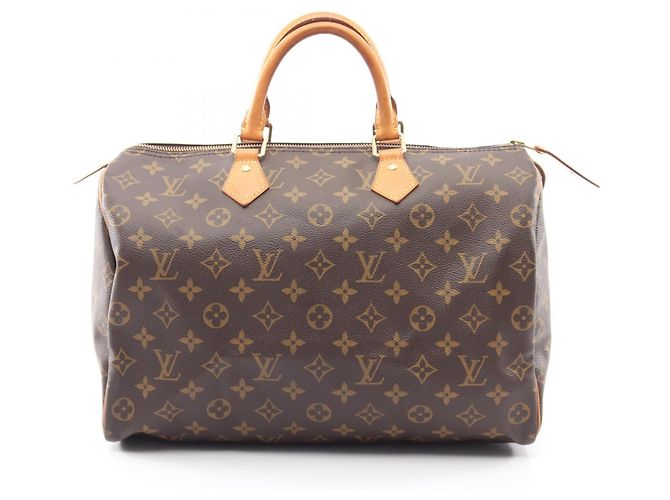 Bolsa Louis Vuitton Speedy 35 Monogram Marrom