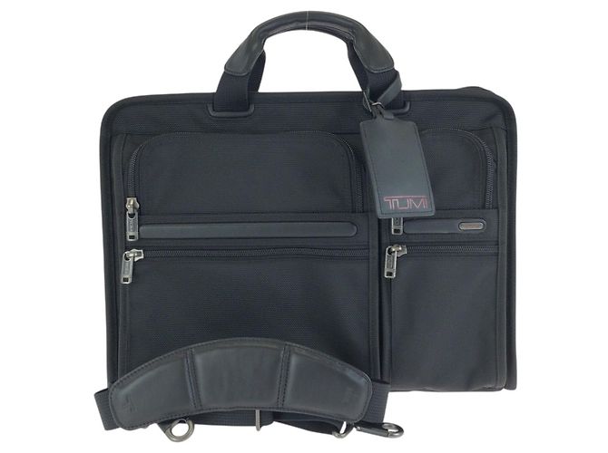 Borsa da lavoro in nylon Tumi ALPHA Nero
