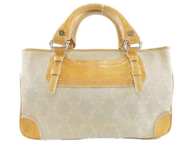 Céline Bolso Celine Boogie Canvas Amarillo