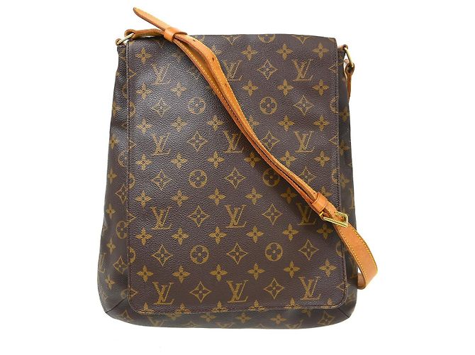 Louis Vuitton Musette Salsa Monogram Canvas GM Marrom
