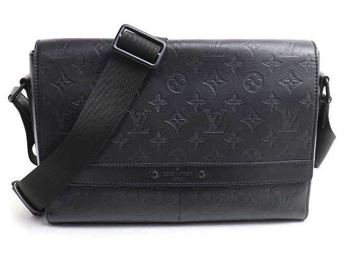 Borsa a tracolla Louis Vuitton Sprinter Monogram Shadow Nero