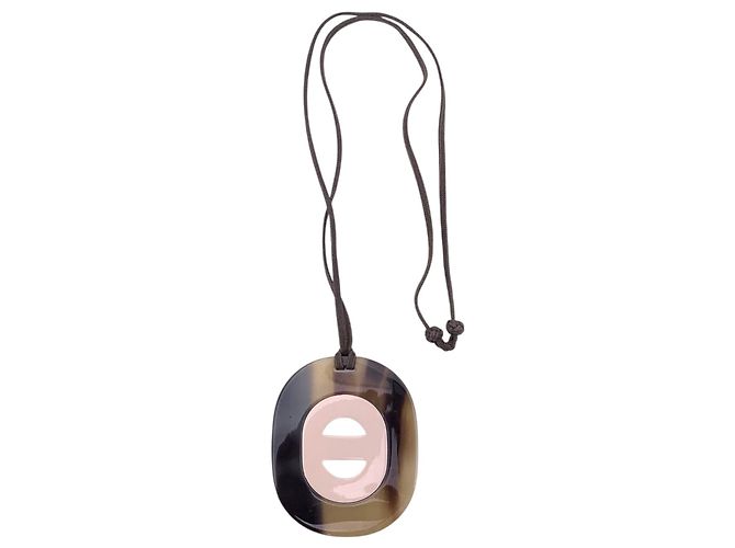 Hermès Collana a Corno Hermes Fidelio Rosa