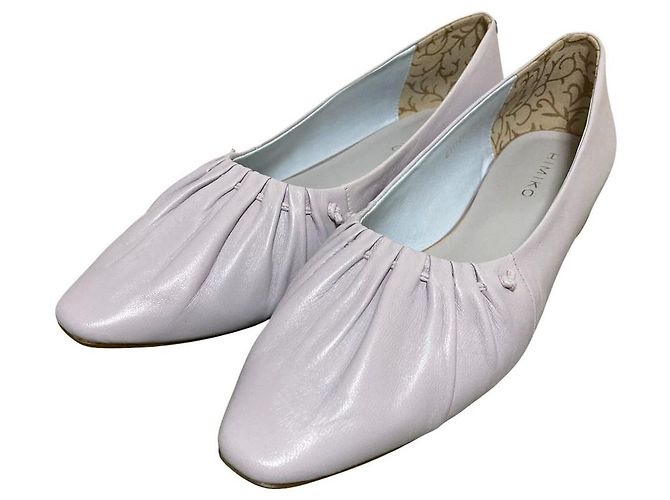 Autre Marque Escarpins plats Himiko Gather Violet Lavande