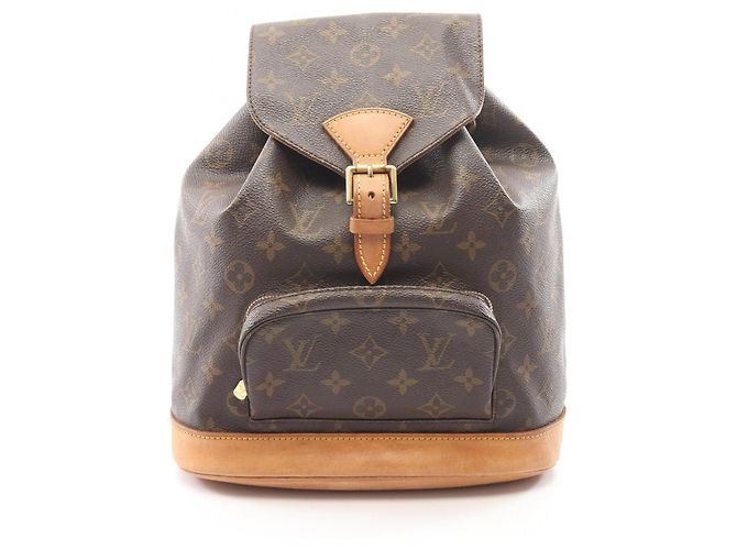 Mochila/Bolsa Louis Vuitton Montsouris MM Marrom