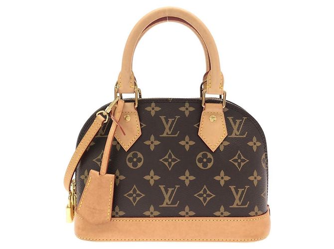 Sac à main Louis Vuitton Monogram Alma BB Marron