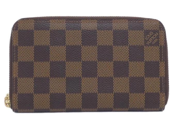 Cartera compacta Louis Vuitton Damier Zippy Damier ebene