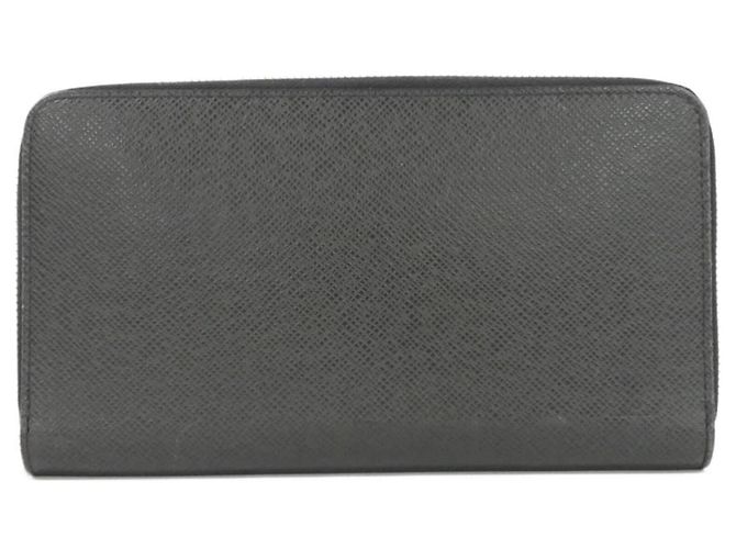 Louis Vuitton Taiga Zippy Organizer Wallet Black