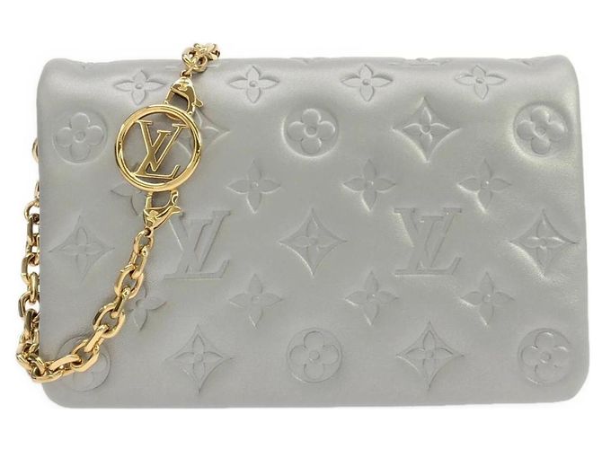 Louis Vuitton Coussin Pochette M82017 Borsa a Spalla Argento