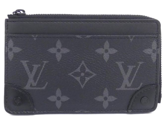 Louis Vuitton Monogram Eclipse Card Case Black