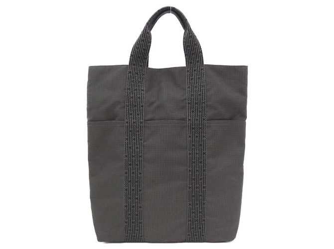 Hermès Herline Cabas Handtasche Schwarz