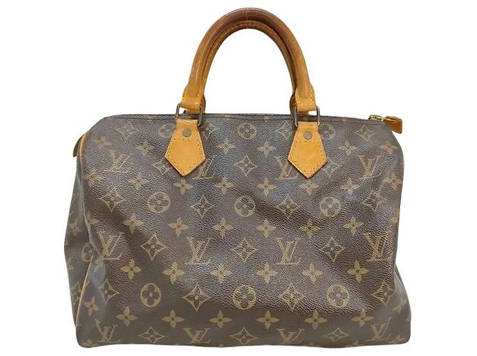Louis Vuitton Speedy Monogram Canvas 30 Marron