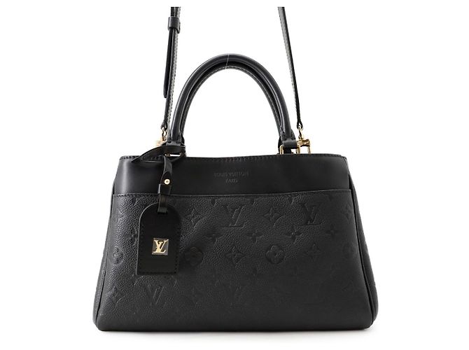 Borsa Louis Vuitton Monogram Empreinte Avenue PM Nero