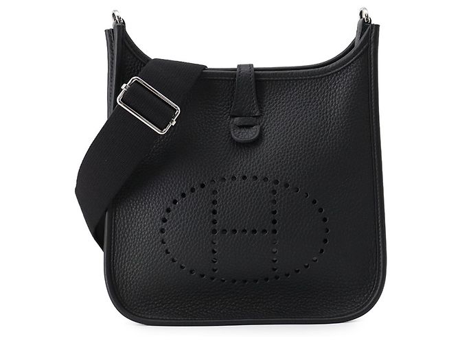 Hermès Borsa a tracolla Hermes Evelyne 3 Nero