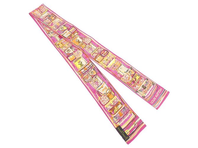 Bandeau Louis Vuitton Monogram M74566 Bufanda Amarillo