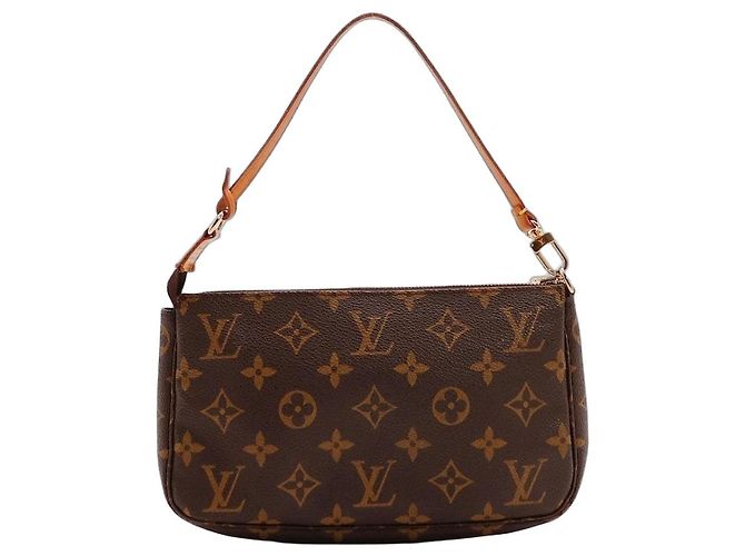 Organizer Louis Vuitton Pochette Accessoires Monogram Marrom Monograma