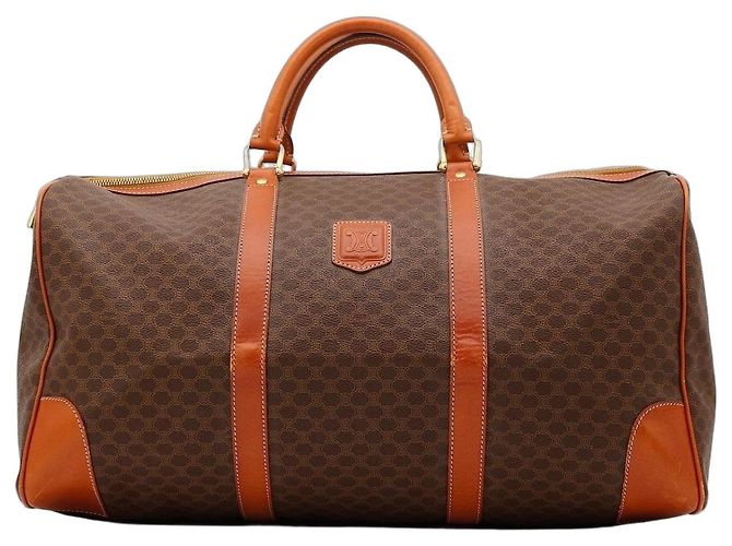 Céline Borsa Duffle Vintage Macadam Marrone