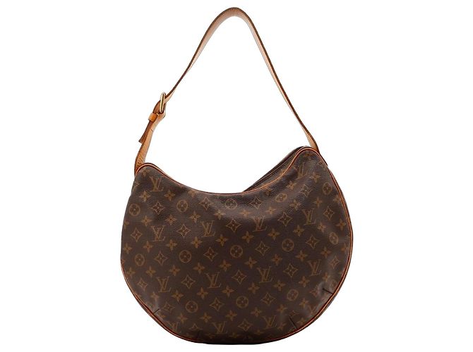 Louis Vuitton Borsa a Spalla Croissant MM Monogram Marrone