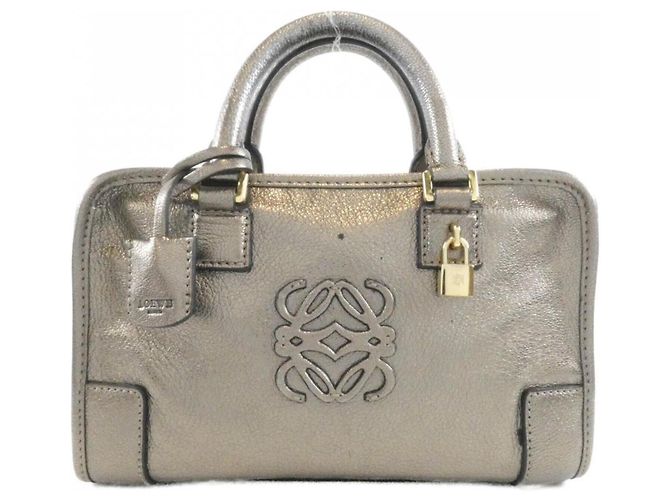 Sac à main Loewe Amazona en cuir marron