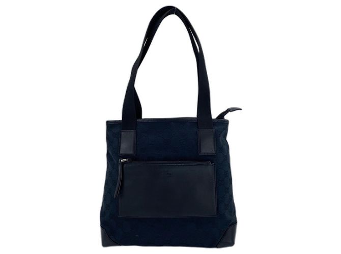 Borsa tote Gucci blu navy