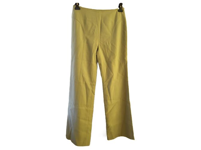 Calças largas de algodão bege Givenchy