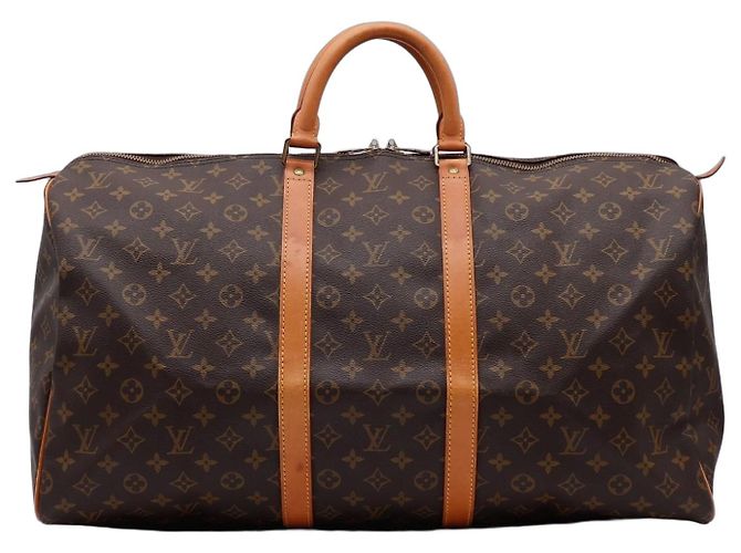 Louis Vuitton Keepall 55 Monogram Canvas Marrone Monogramma