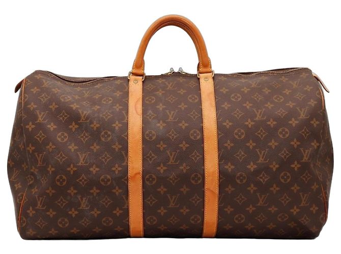 Louis Vuitton Keepall 55 Monogram Marrom Monograma