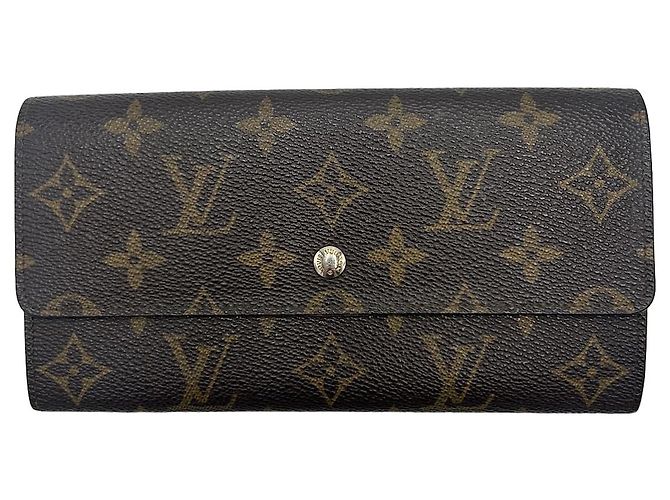 Louis Vuitton Portefeuille Sarah Monogram Canvas Brown